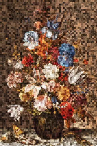 MondiLab Flowers Pixels  (102708)