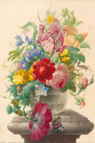 MondiLab Flowers in a vase  (102877)