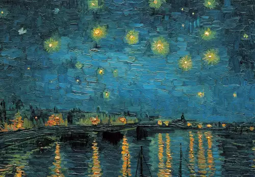 MondiLab Starry night over the Rhone  (103172)