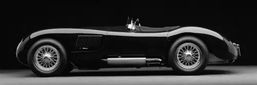 MondiLab 1951 Jaguar C-Type II B&W  (103461)