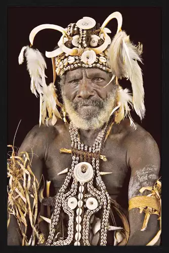 MondiLab 83/128 Village Elder Papua New Guinea WH2001+L4070 Black (103979)