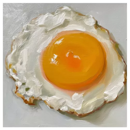 MondiLab Fried egg + Frame BL white (105180)